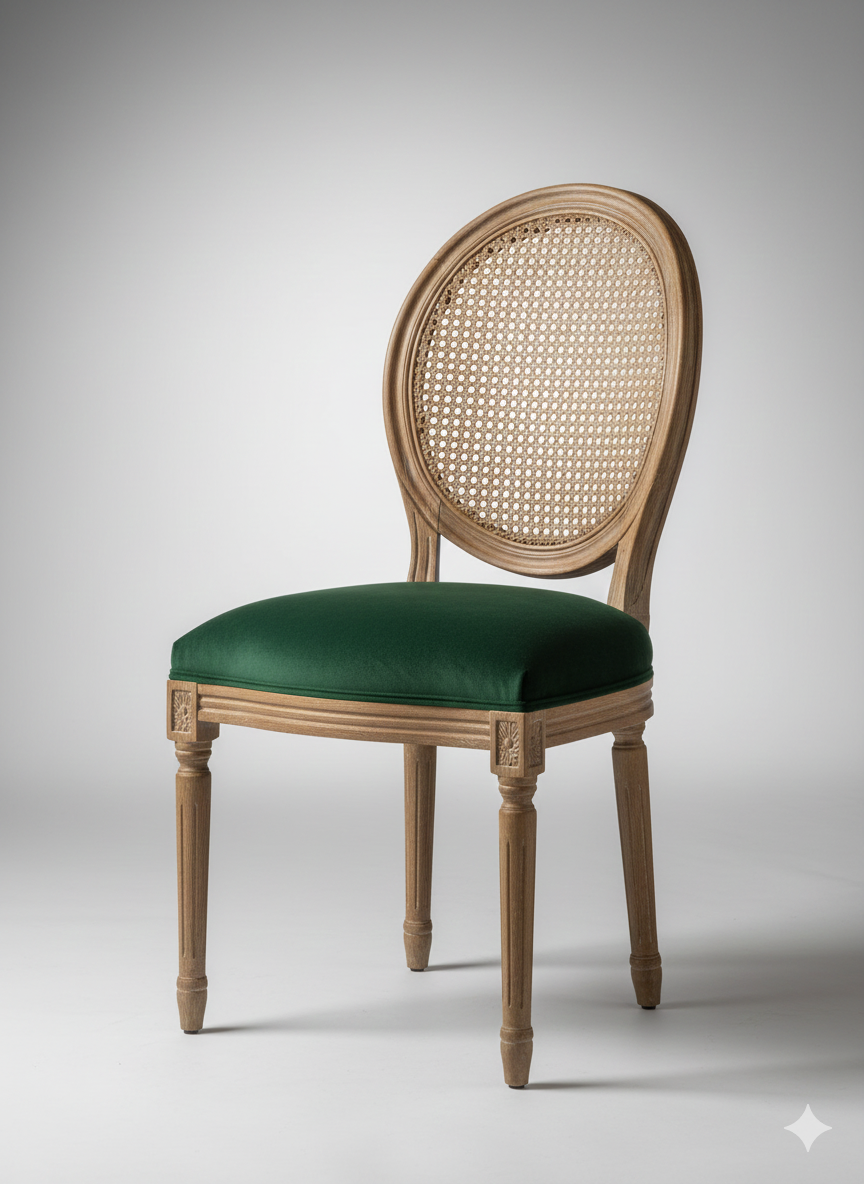 Emerald Green Accent Armchair
